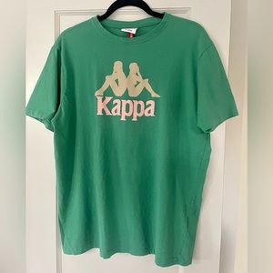 Kappa Green and pink t-shirt XL